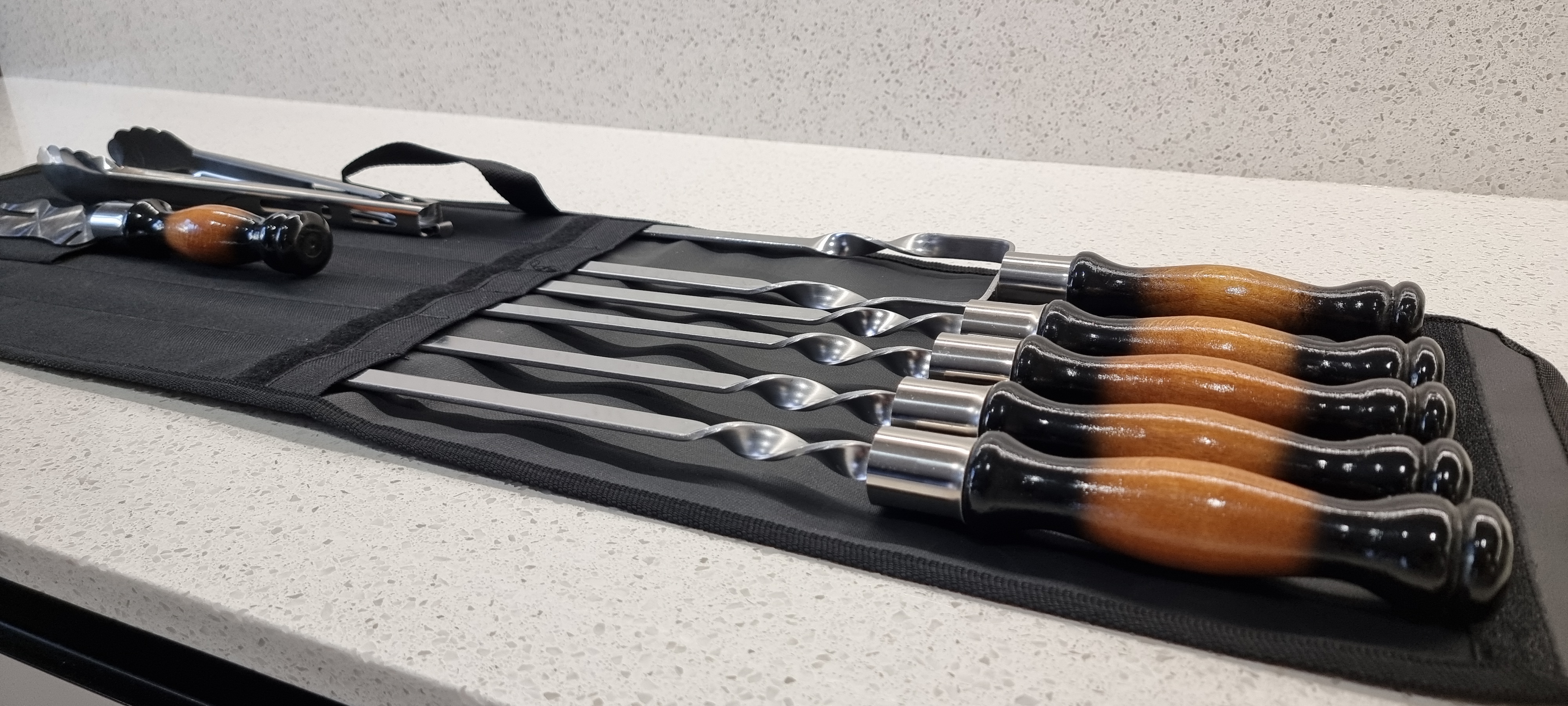 Фото №1 Gradient skewer sets in carrying bags